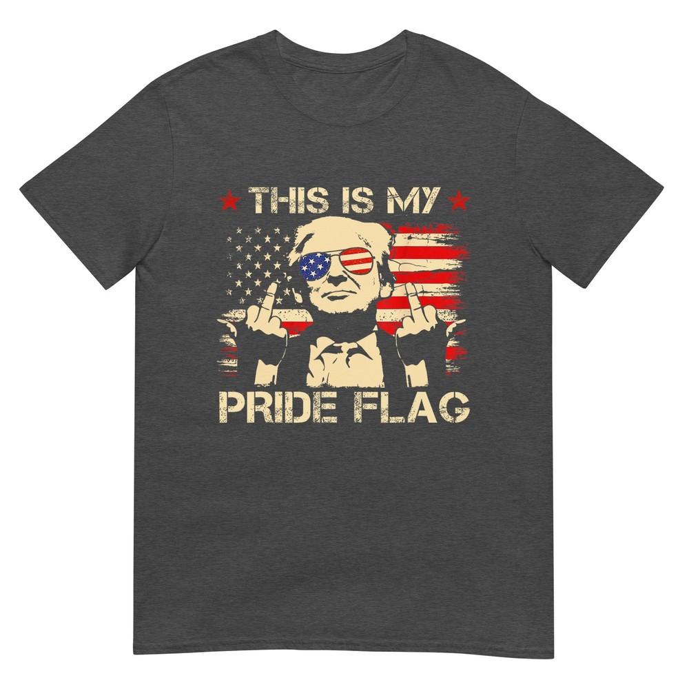 This Is My Pride Flag Usa American 4th Of July Patriotic Tshirt