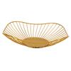Wire Fruit Bowl Simple Wire Style Strong Durable Metal Large Capacity Metal Fruit Basket for Fruits