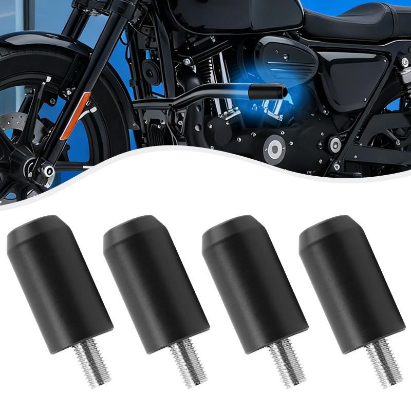 

Motorcycle Replacement Crash Bar Saddlebag Guard Sliders Protector Universal For Harley Touring Sportster XL 883 Dyna Fat Bob чёрный