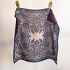 Vintage Paisley Square Scarf For Women Daily Use Soft Neck Scarf
