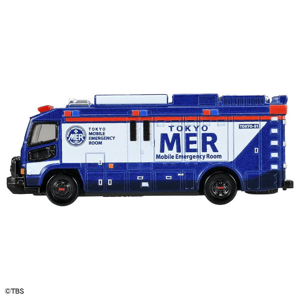 TAKARA TOMY Tomica Premium Unlimited TOKYO MER ER CAR Miniature Car Toy for Ages 6 and Up (T01)