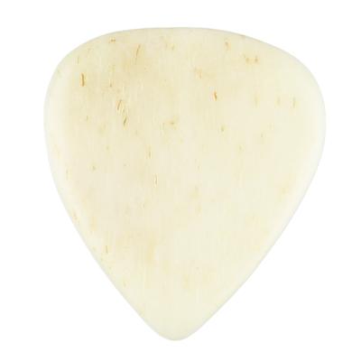 Gitarrenplektrum Ochsenknochen Rutschfest Leichtes Spielen Zupfplektrum Zubehör für Auftritte Flach und Konkav