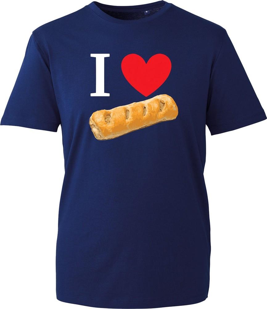 I Love Sausage Roll Kids Tshirt Baked Goods Lover Gift Kids Boys Girls Tee Top S
