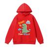 New Style Cartoon Little Dinosaur Bear Children's Sweatshirt Autumn and Winter Warm Children's Hoodie Boy Girl Clothing