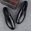 Fashion New Mens Italian Handmade Penny Loafers Genuine Leather Casual Flats Comfortable Driving Shoes Fast Delivery Male Business Shoes