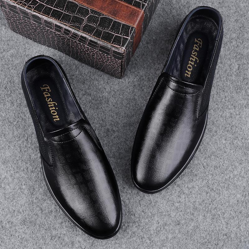 Fashion New Mens Italian Handmade Penny Loafers Genuine Leather Casual Flats Comfortable Driving Shoes Fast Delivery Male Business Shoes