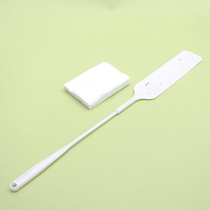 

Щетка для чистки бытовой пыли с нетканой салфеткой из 10 шт., Длинная ручка, щетка для удаления пыли белый