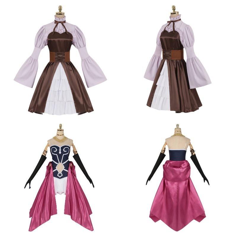 Frieren Journeys Beyond End Theme Anime Character Aura Linie Costume Performing