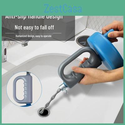 Handcrank Toilet Drain Unclogger Tool