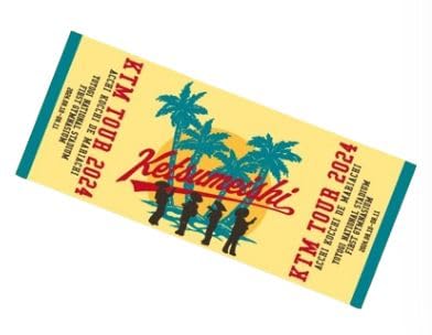 

Ketsumeishi KTM TOUR 2024 YOYOGI Limited Edition Towel Face Towel