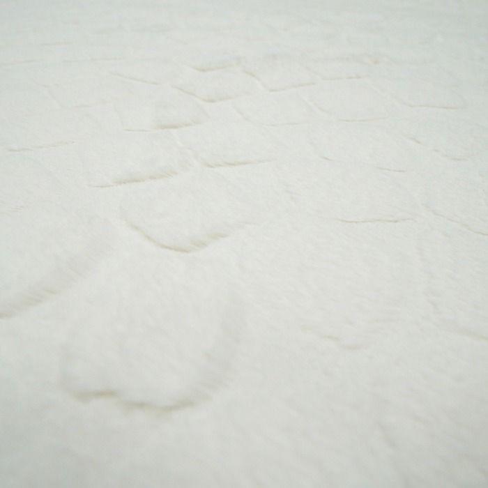 Living Room Rug with Extra-soft White Relief 160x230
