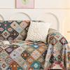 Bohemian sofa towel universal cover, universal in all seasons, non-slip and anti-cat scratching sofa cushion cover