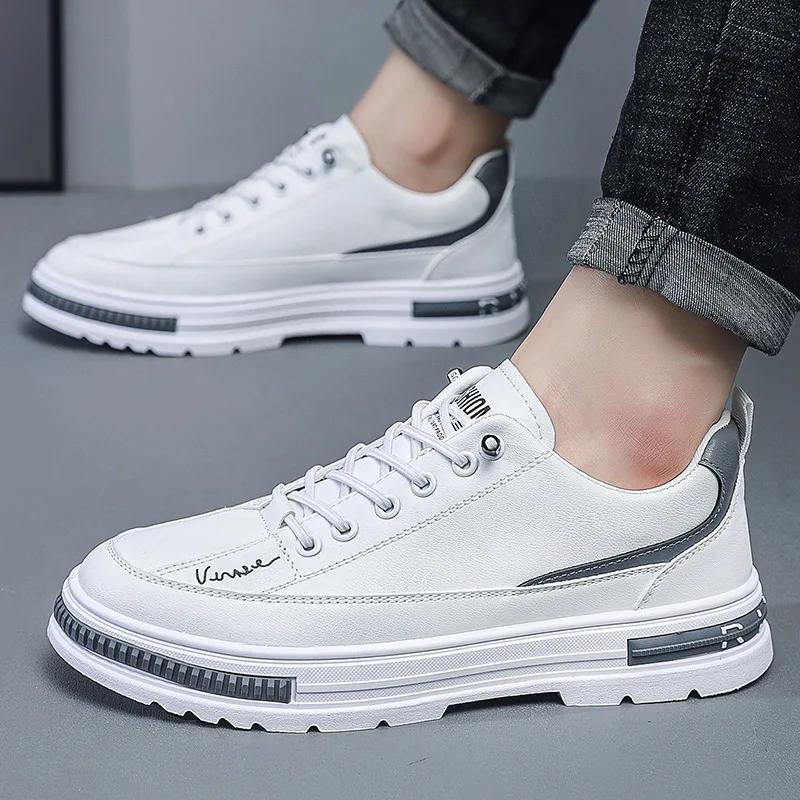 Fashion 2024 Latest Men's Shoes Fashion Trend Versatile Casual Shoes Spring and Autumn Outdoor Play Running Sports Shoes Sneakers Men