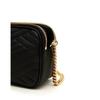 Daks Black Leather Dd Decorated 3 Fold Wallet Bag Dcwa2f217