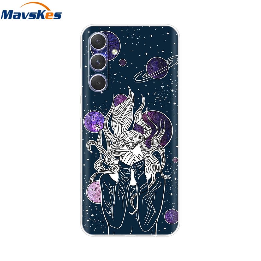 For Samsung Galaxy A24 A14 Case Transparent Soft Silicone TPU Back Cover For SamsungA24 A 24 GalaxyA14 4G Protective Shell Funda