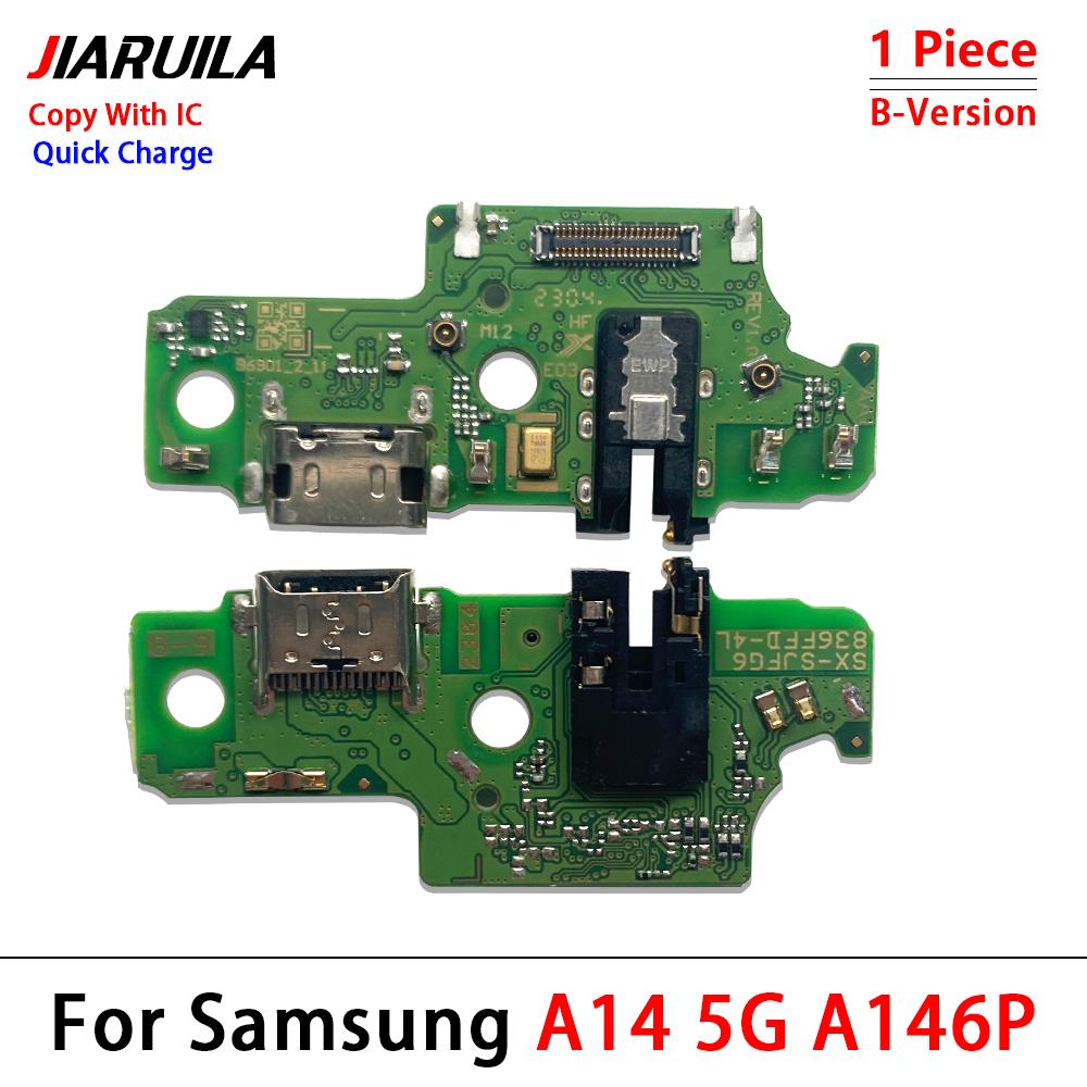 Per Samsung A13 A23 A33 A53 A52 A72 A14 A24 A34 A54 4G 5G Porta di Ricarica USB Connettore Dock Caricatore Scheda con Cavo Flessibile Micro
