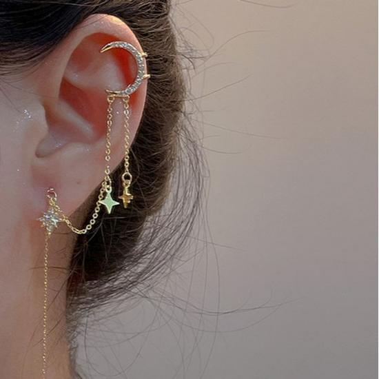 Butterfly Fairy Tassel Ear Clip: Versatile, Exquisite, No Ear Hole Needed for a Luxury Feel