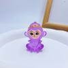Svietiaci 3D Opičí kráľ Sun Wukong DIY Šperkové doplnky Malý darček Prívesok do auta