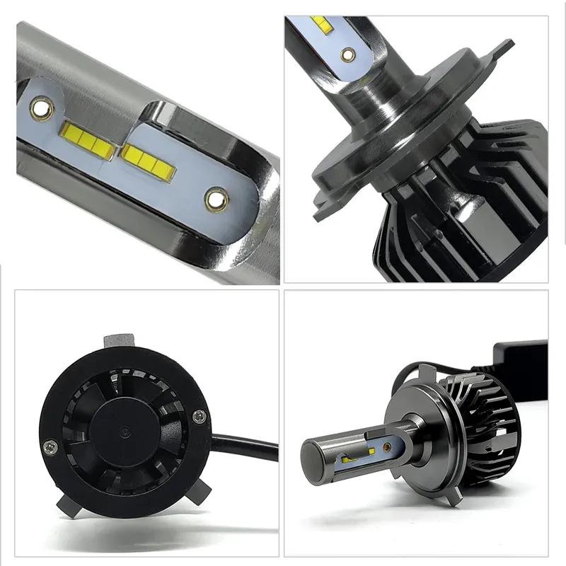 ENGZEA H7 H4 Led Canbus Headlight12V 24V H1 H8 220000LM 200W H9 H11 9005 9006 Hb3 Hb4 Led Bulb Lamp for Car 4300K 6000K 8000K