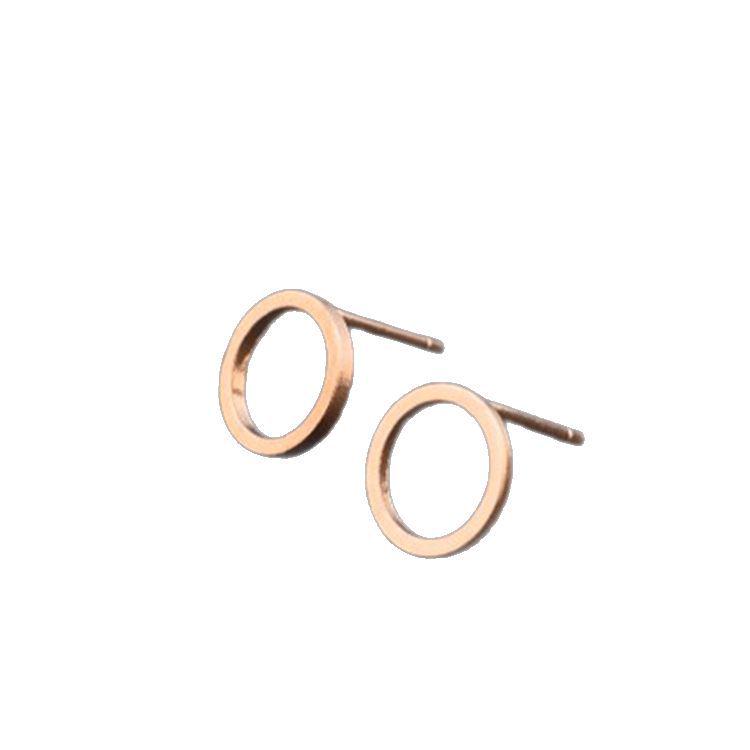 Trendy Geometric Earrings: Square, Circle, Triangle Designs