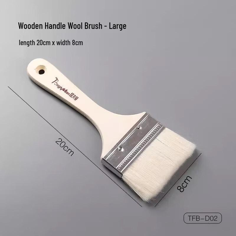 ZISIZ Food-Grade Wool Barbecue Oil Brush