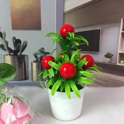 Fruit Bonsai Garden DIY Wedding Party Office Home Artificial Flower