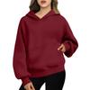 Women's Oversized Hoodies Fleece Sweatshirts Fashion Pullovers Winter Clothing