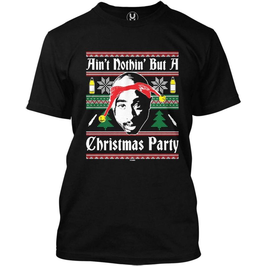 Haase Unlimited Ain t Nothin  But A Christmas Party - Rap Ugly Men s T-Shirt XXXXXL чёрный