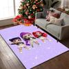 [Kpop Demon Hunters Printed Carpet] Non-slip Office Rug, Cozy Area Carprt for Living Room Use, Soft Home Sofa Chair Mat