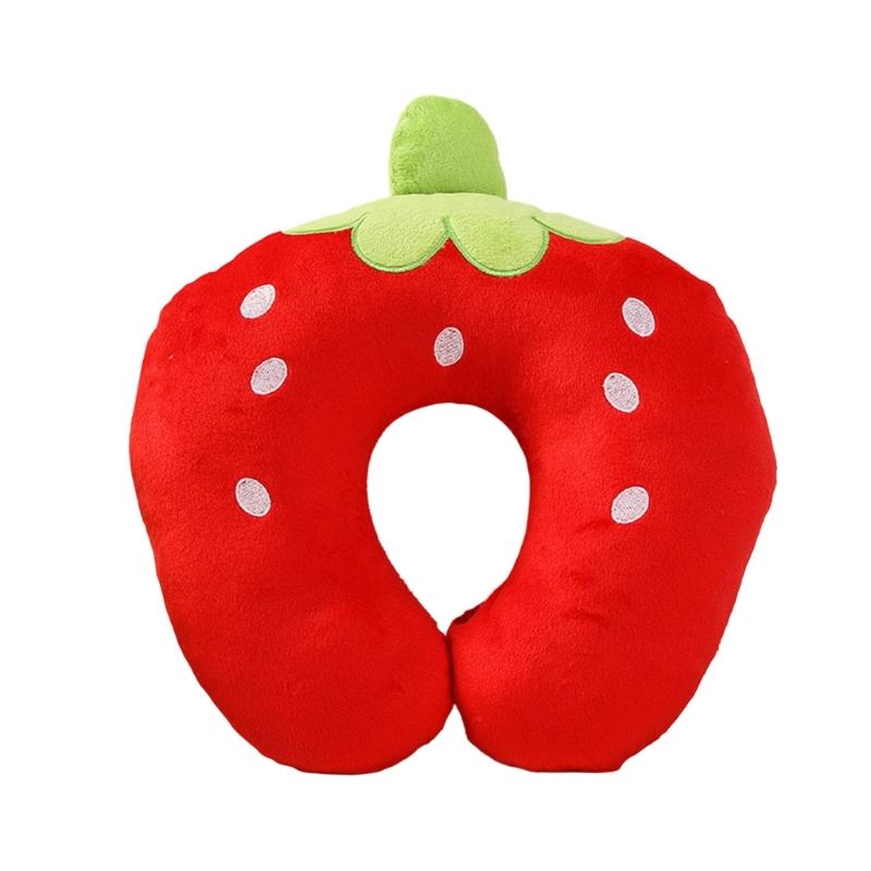 Breathable Travel U Shape Neck Pillow Lightweight Compacts Cartoon Animal Cushion For Airplanes Car And Office Comfort
