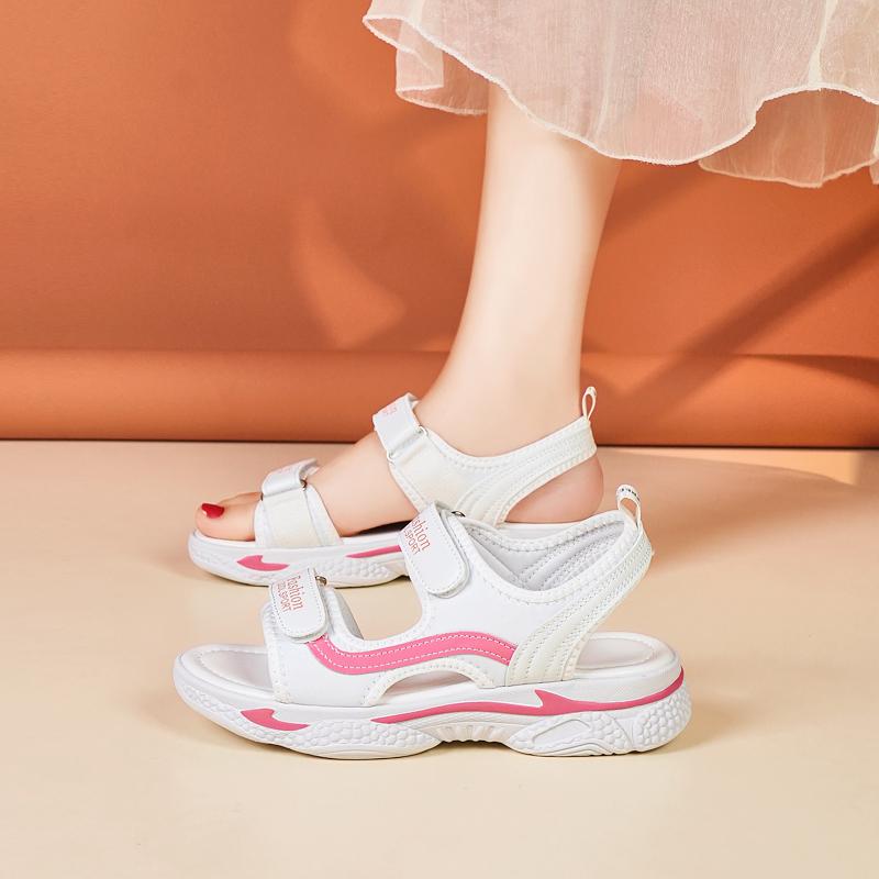 34-42 Moda Estiva Donna Suola MD Leggera Sandali Casual Scarpe da Spiaggia per Donna Pantofole per Ragazze