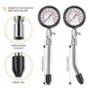 Engine Compression Meter with M10 M12 M14 M18 Adapter 0-300 PSI Pressure Gauge Automotive Cylinder Tester Kit