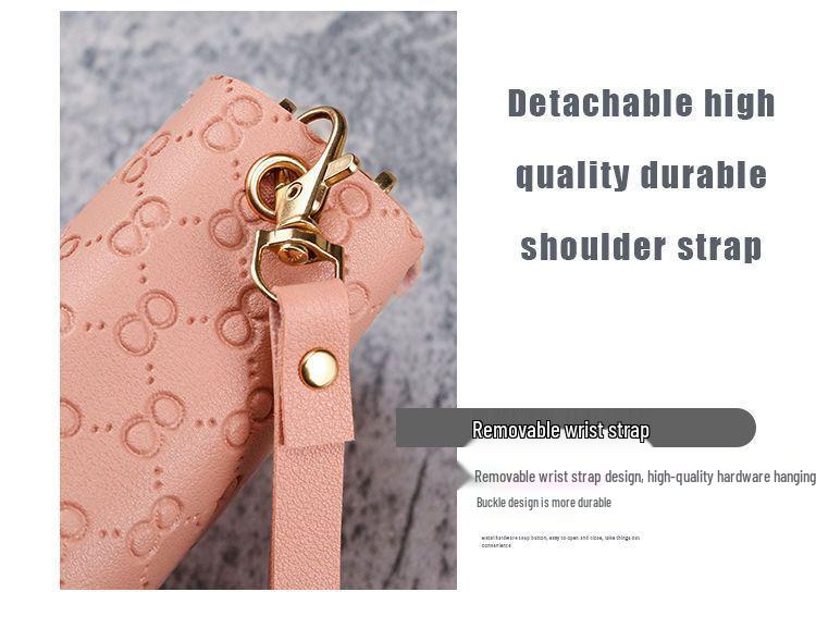 Women's Large Zipper Wallet with Phone Pocket and Card Slots