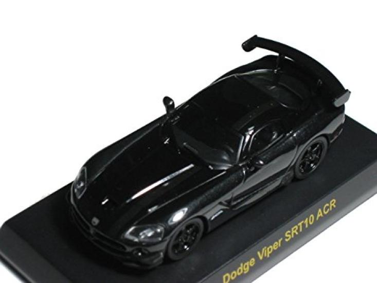 Kyosho USA Sports Car Miniature Car Collection 2 Dodge Viper SRT10 ACR Black 1/64