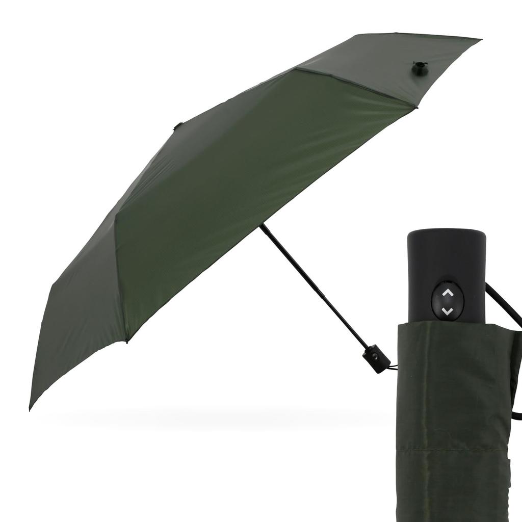 AMVEL VERYKAL Folding Automatic Compact x Carbon UV A1553 Umbrella, Open/Close, World's Lightest, 164g, Storage, 3.5cm 26cm, Ribs, Windproof,