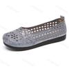 Fashion Breathable Women's Mesh Shoes Summer New Round Toe Fashion Lightweight Comfortable Casual Shoes Soft Sole Outdoor Non Slip Flats