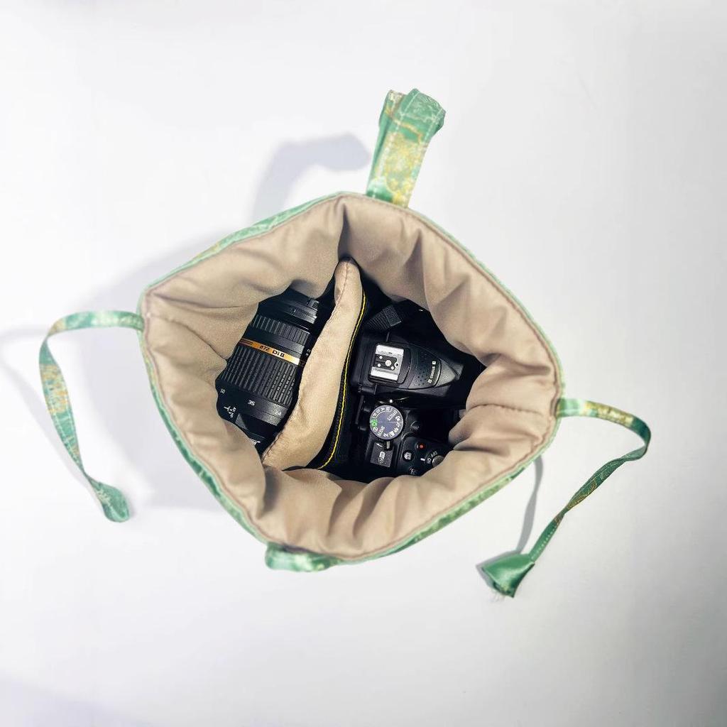 Chinese Style Portable Tea Set Storage Bag - Travel Tea Ceremony Gaiwan Bag