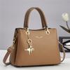 Handbag Women's Bag New Classic Shoulder Bag Textured Women's Bag