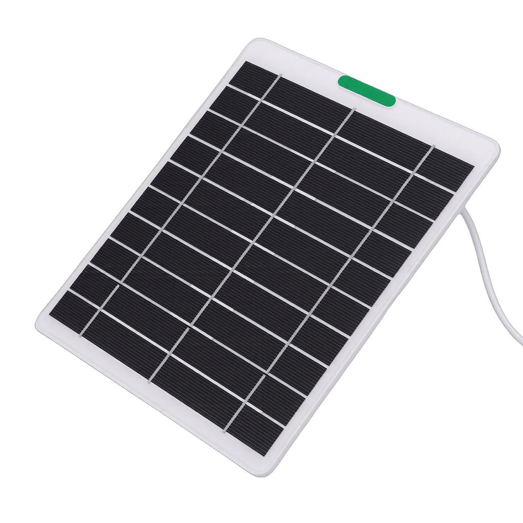 5W Solar Panel Fit for   Pro 5S Surveillance Camera Monocrystalline Silicon Solar  r with 3 Pin Interface for Security Camera Doorbell