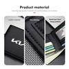 CKWQ4 Car Driving Documents Credit Card Holder Driver License Bag Storage Bag For KIA Stinger Optima Cerato Soul Venga Forte Spectra