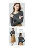 Women's 100% Fine Spun Wool Sweater - Germany 60s Yangtze Yarn, Seamless, Slim Fit, Versatile Base Layer (18 Gauge)