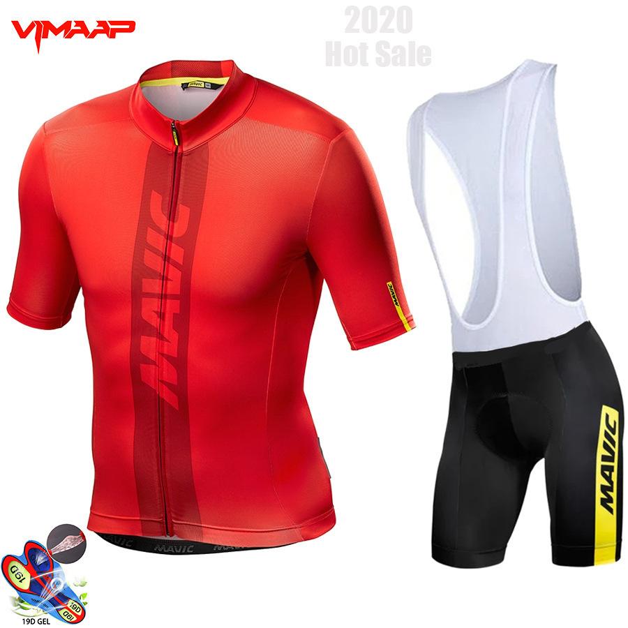 Short Sleeve Cycling Suit Strap Suit Men's Summer Road Cycling Cycling Clothing