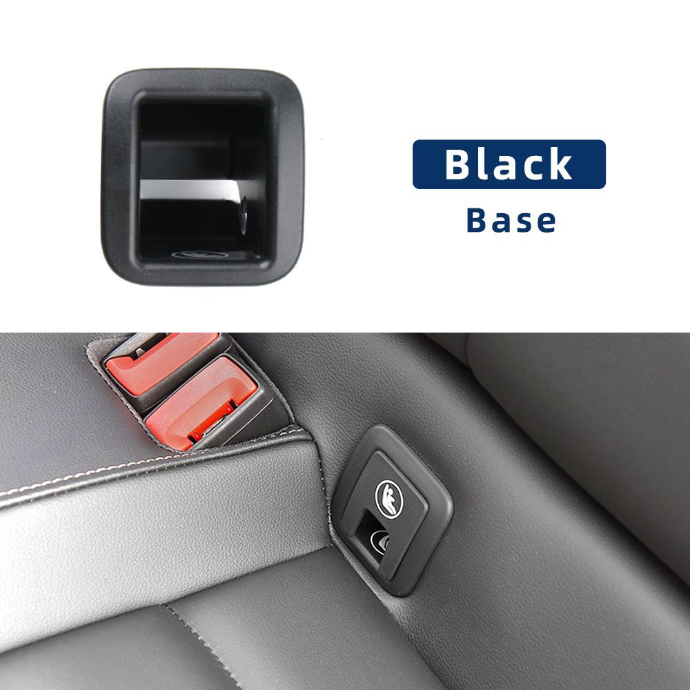 Rear Child Seat Buckle ISOFIX Cover Child Seat Safety Clip Seat Belt Buckle Trim Cover For VW Volkswagen Tharu SKODA KAROQ