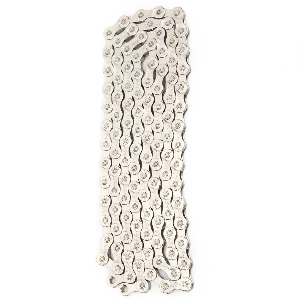Corrente de Bicicleta ZTTO 9 Velocidades 116 Elos Corrente de Bicicleta com Elos para Ciclismo de Estrada Montanha Prata