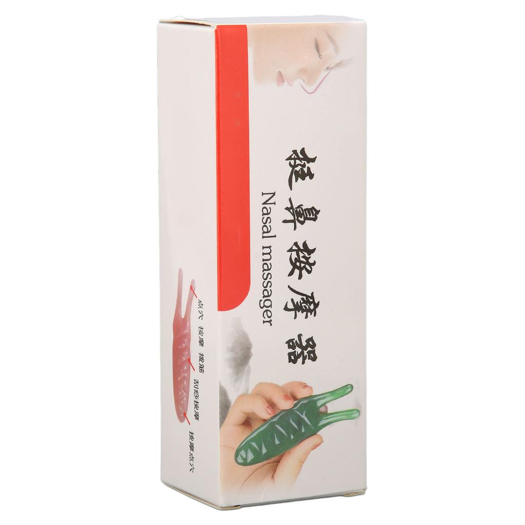 Sha Facial Tool Massage Rounded Corners Narrow Nose Scraping Massage Tool for Lady