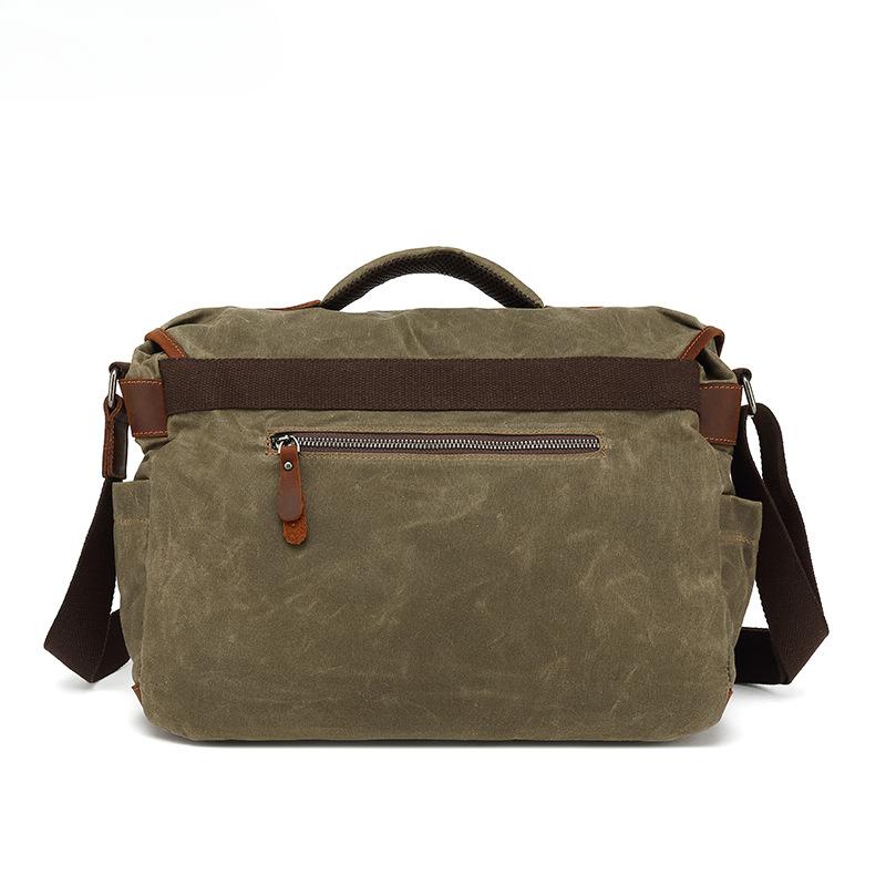 Vintage Canvas Shoulder Bag Camera Camera Bag Crossbody Men's Bag Small Body Bag Chest Bag