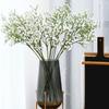 Artificial Babysbreath Realistic Plastic Fake Flower Home Office Wedding Party Table Centerpiece Indoor Outdoor Faux Bloom Plants Decoration
