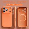 Liquid Silicone Phone Cases For For Iphone 17 Air 16 1 14 Plus 13 12 Pro Max For  Wireless Charger Protector Cover