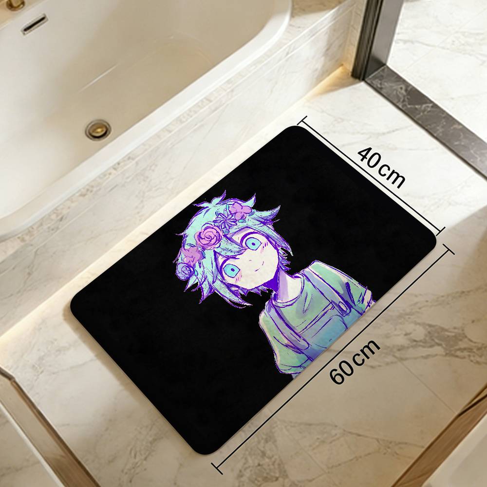 Anime Omori Bathroom Mat Kids Room Bedroom Decoration Balcony Anti-Slip Doormat Living Room Welcome Rug