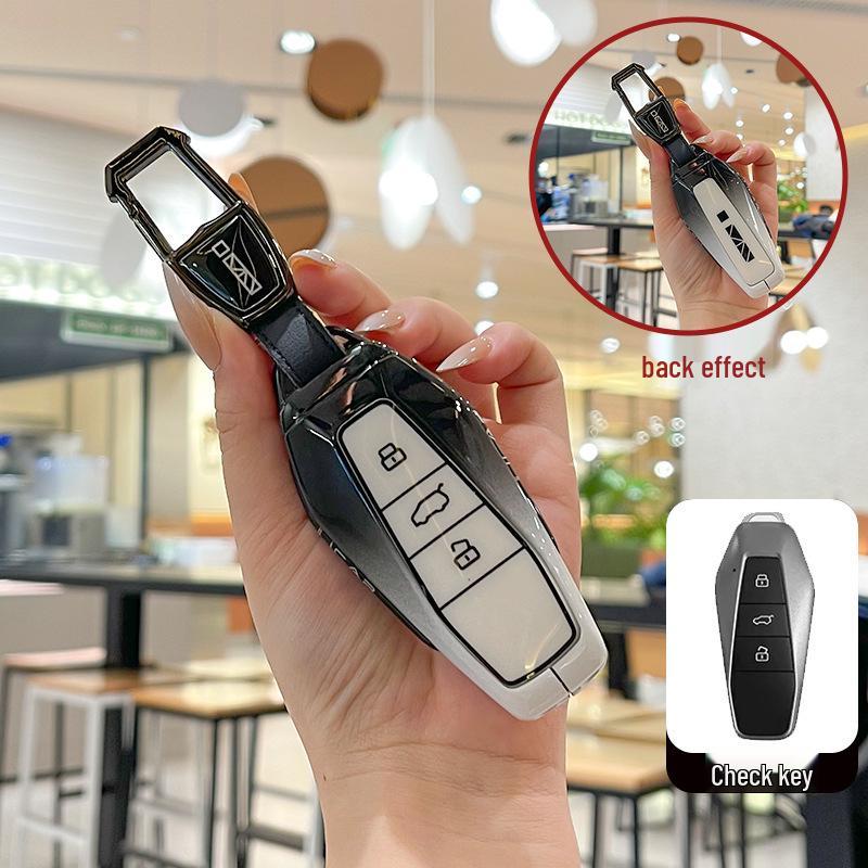 2024 Chery EQ7 Key Cover - Shuxiangjia New Style Metal Shell for iCar03